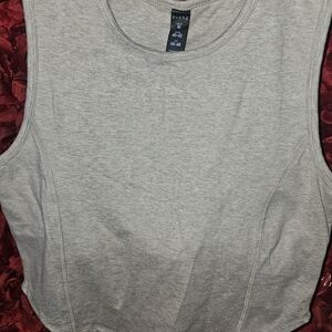Zobha Gray Women's Tank Top Size Medium
